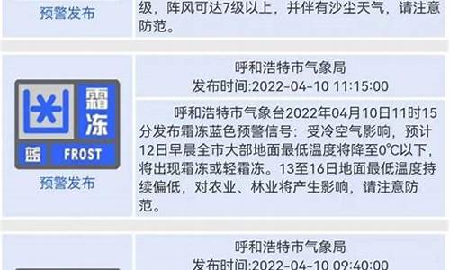 呼和浩特天气预报最新15天_呼和浩特天气预报15天详细