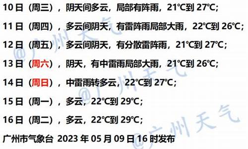 未来几天广州天气预报查询_未来几天广州天气预报