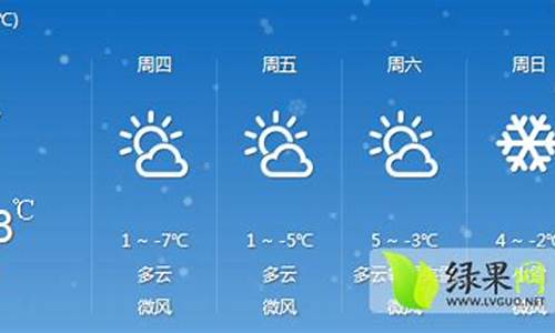 河南近期一周天气预报_河南省最近一周天气预报