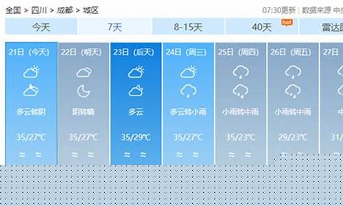 四川近三天天气预报_四川最近几天的天气预报